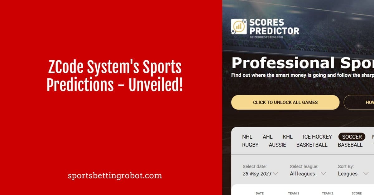 ZCode System Sports Predictions
